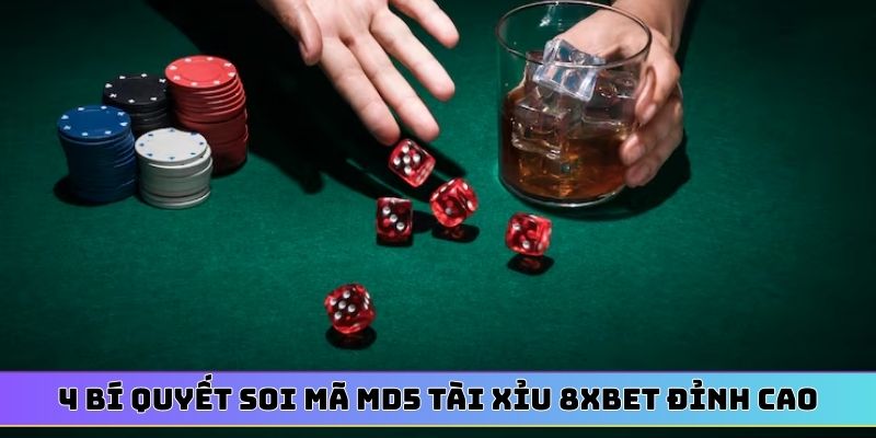 4 bí quyết soi mã MD5 tài xỉu 8XBET đỉnh cao
