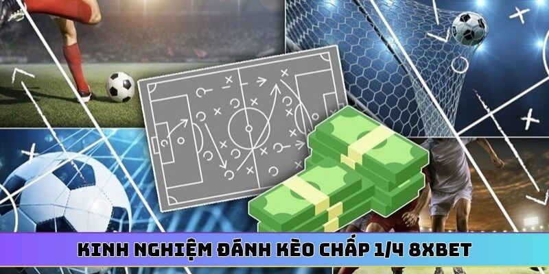 kinh nghiệm đánh kèo chấp 1/4 8XBET